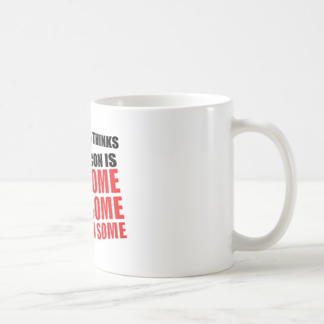 Min kyrka tror att det här är fantastisk kaffemugg (Höger)