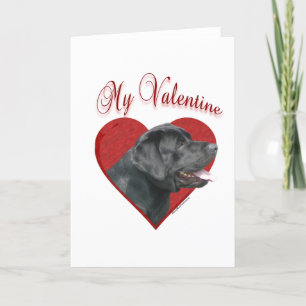 Min Labrador Retriever Valentine Helgkort