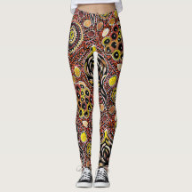 Min Land av Belinda Golder designer Leggings