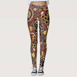Min Land av Belinda Golder designer Leggings