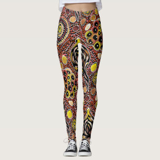 Min Land av Belinda Golder designer Leggings