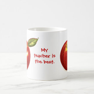 Min lärare är det bäst - muggen kaffemugg