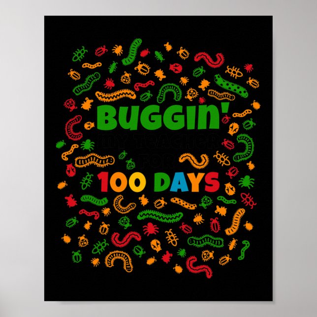 Min lärare i 100 dagar med skoldräkt 100 dagar poster (Framsidan)