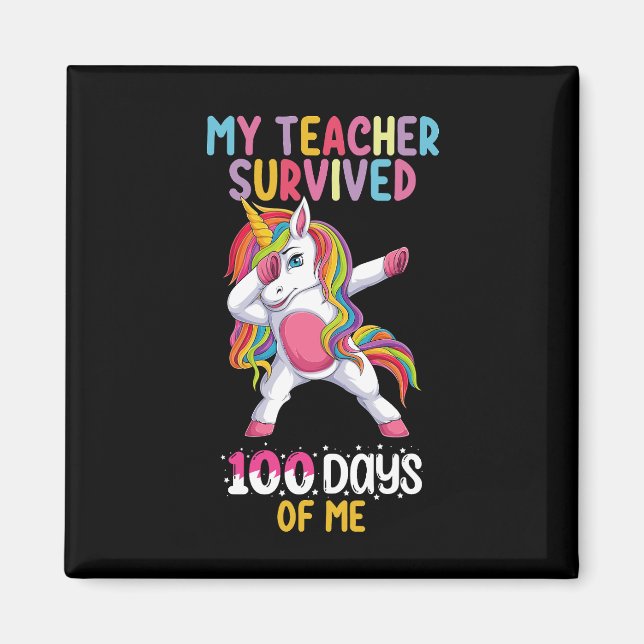 Min lärare överlevde 100 dagar av mig skolans enhö magnet (Framsidan)