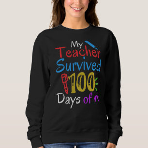 Min lärare Överlevt 100 dagar - 100 dagar T Shirt