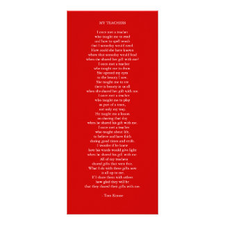 MIN LÄRARE REKLAMKORT