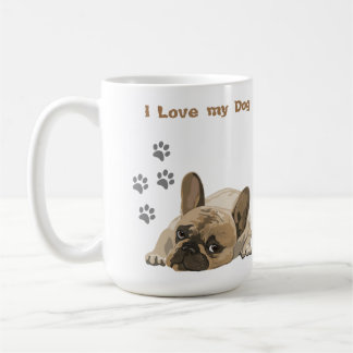 Min lat hund kaffemugg