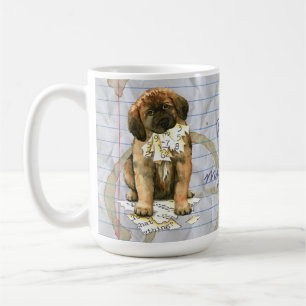 Min Leonberger Ate My Lesson Plan Kaffemugg