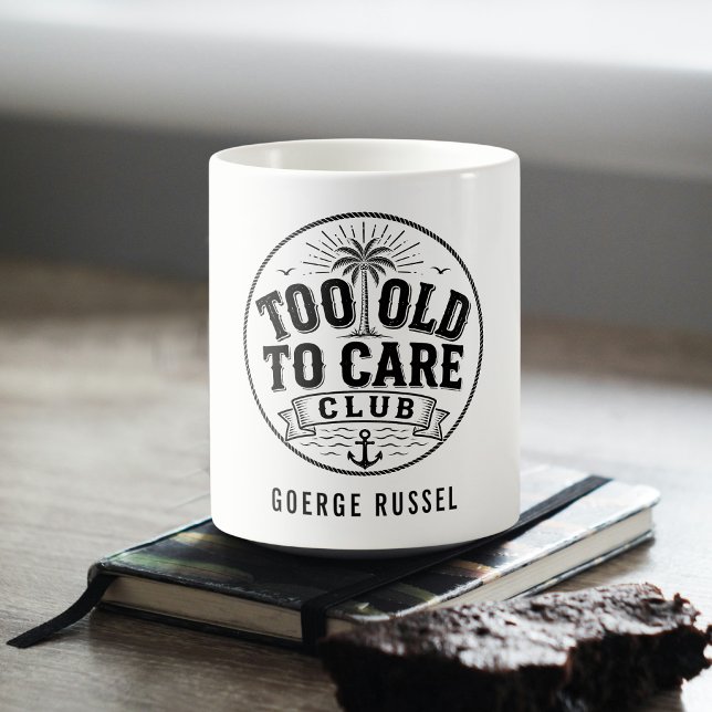 Min likgiltighet är bruten Livet är för kort Kaffemugg (Skapare uppladdad)