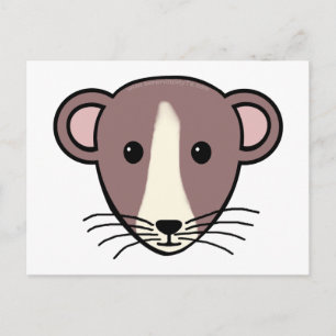 Min Lil Rattie Vykort