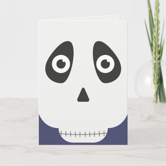Min Lil Skeleton Kort (Framsida)