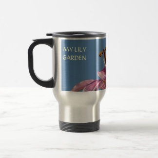 MIN LILJTRÄDGÅRD! Kaffe kopp Rosa Calla Liljor Kop