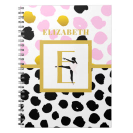 Min lilla Ballerina Journal Diary Gratitude Notes Anteckningsbok