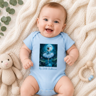 Min lilla ballerinabebis-tröja t shirt