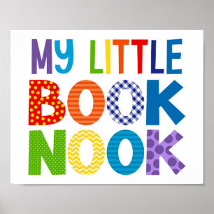 Min lilla Bok Nook-läshörn Poster