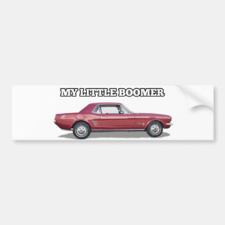 Min lilla Boomer Bumper Sticker Bildekal
