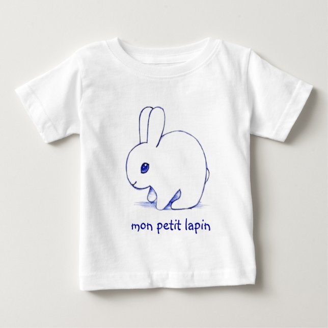 Min lilla Bunny Tee (Framsida)