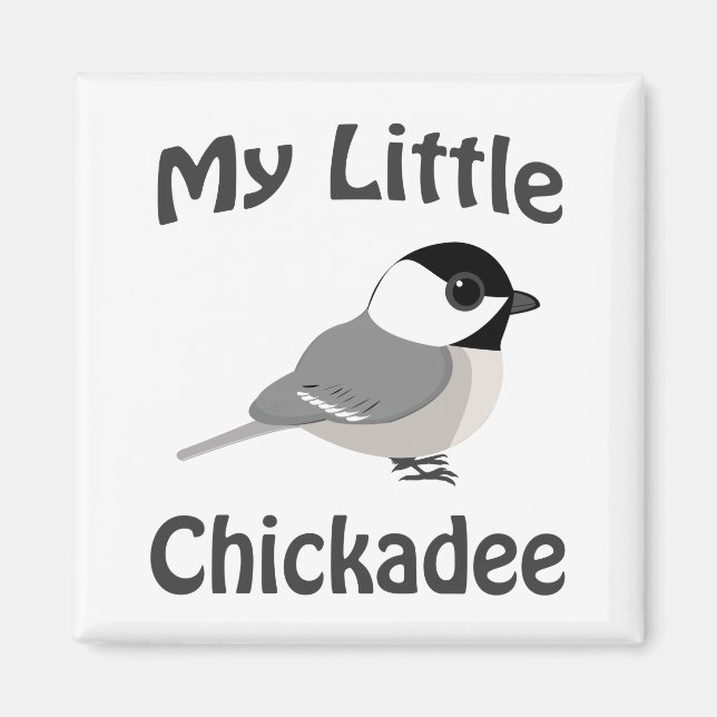 Min lilla Chickadee Magnet (Framsidan)