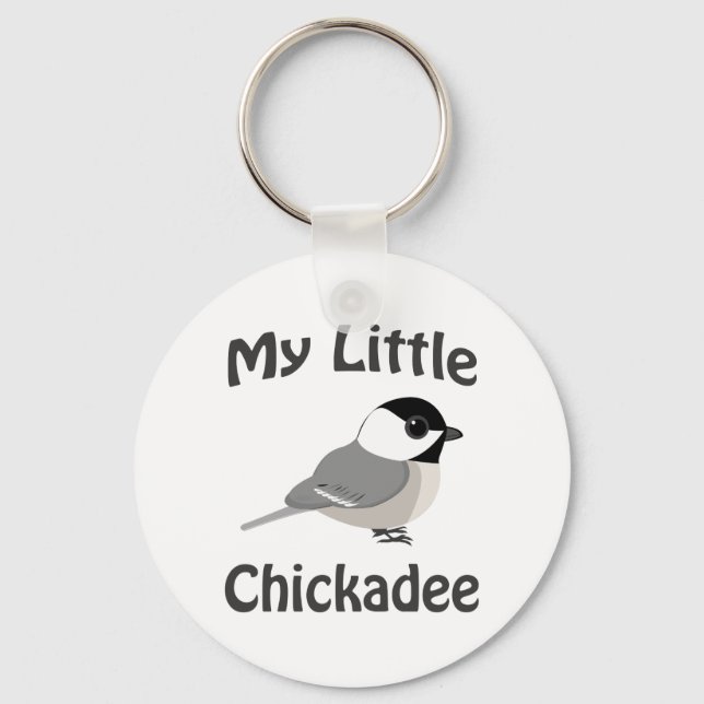Min lilla Chickadee Nyckelring (Framsida)