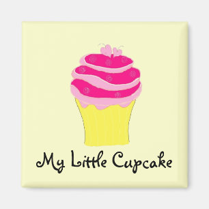 Min lilla Cupcake Magnet