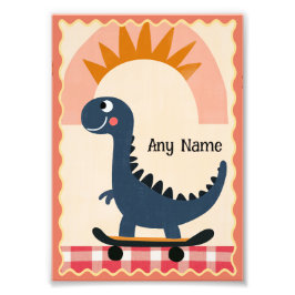 Min lilla dinosaurie tryck