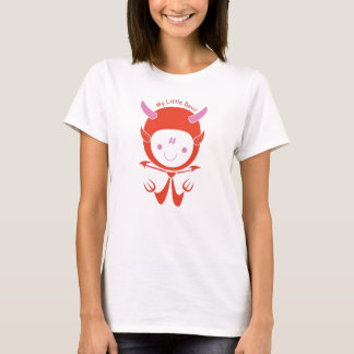 Min lilla Djävulen Cute Comfortable Roligt Design T Shirt