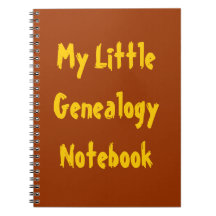 Min lilla Genealogy Notebook