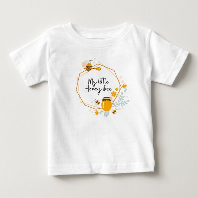 Min lilla honungsBee Shirt T Shirt (Framsida)