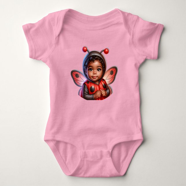 "Min lilla Ladybug" T Shirt (Framsida)