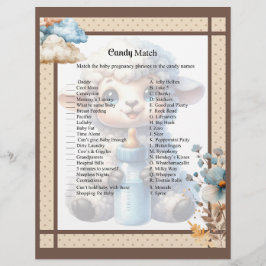 Min lilla Lamb_ Candy Match Brevhuvud