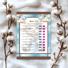 Min lilla lamb.. Gissa vem.. Brevhuvud