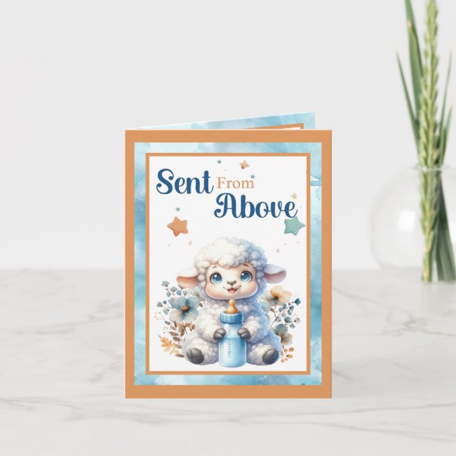 Min lilla lampa tack kort (Framsida)