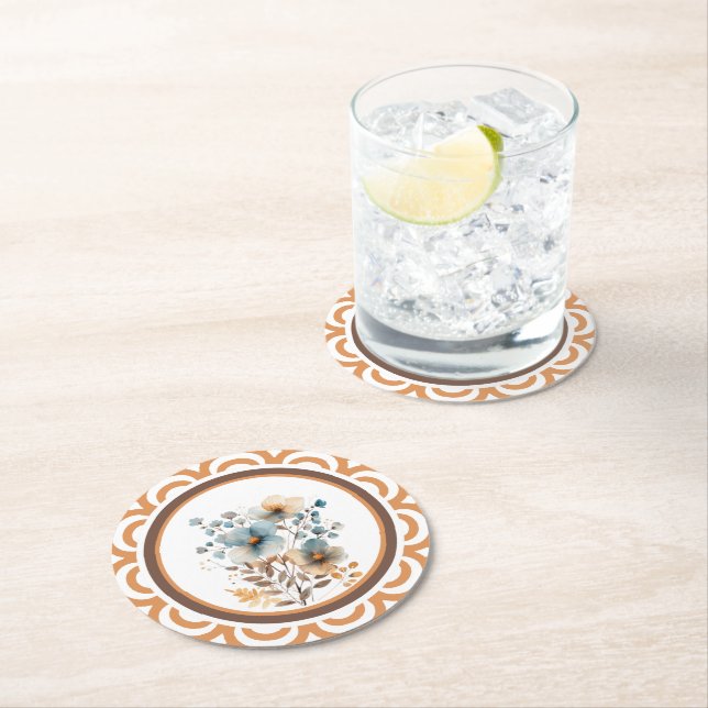 Min lilla lampa underlägg papper rund (Insitu)