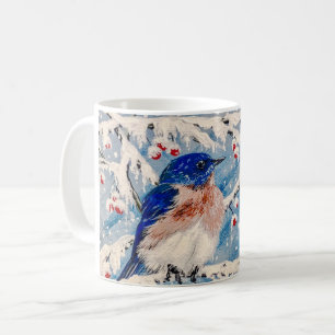 Min lilla Lycklig Bluebird Kaffemugg