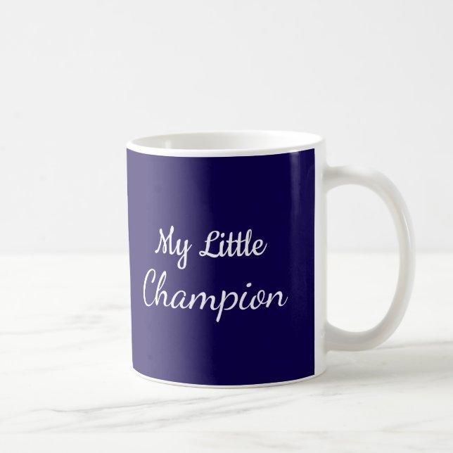 Min lilla mästare basebollmugg kaffemugg (Höger)