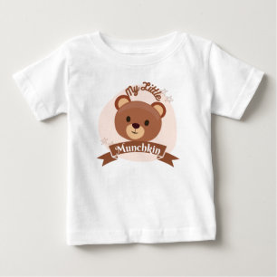 Min lilla Munchkin Baby T-shirt - adjektiv