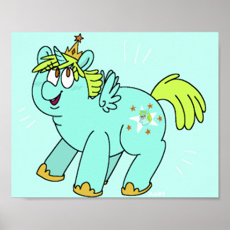 Min lilla Pony Alicorn Oost Poster