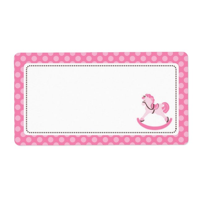 Min lilla Pony Namn bricka 2 Fraktsedel (Framsidan)