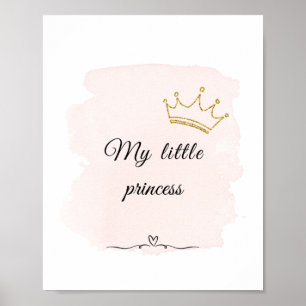 Min lilla prinsessa affisch