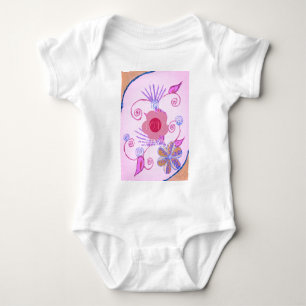 Min lilla prinsessa: Baby Rosa Vector Inspirationa Tee Shirt
