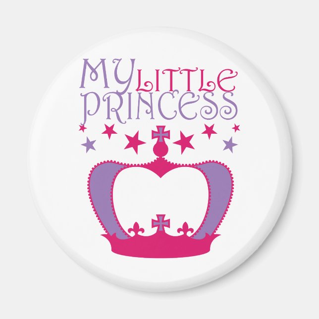 Min lilla prinsessa magnet (Framsidan)