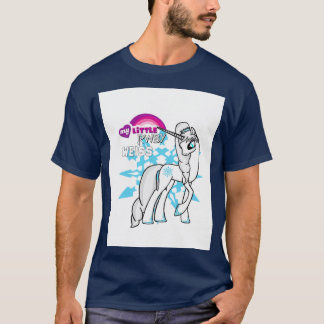 Min lilla rwanby Pony Weiss Graphic T Shirt