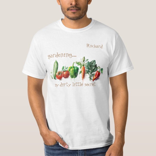 ".. min lilla smutsiga hemlighet" t shirt (Framsida)