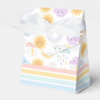 Min lilla solskina Rainbows & Clouds Party Box Presentaskar
