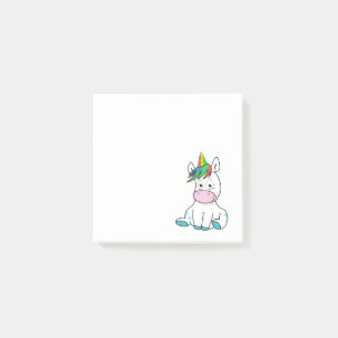 Min lilla söta Unicorn Post-it Block