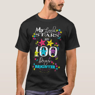 Min lilla stjärna är 100 dagar ljusare kute-idé fö t shirt
