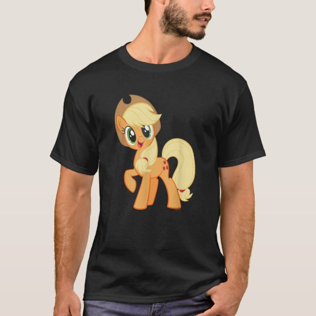 Min lilla Vänskap är Magic Big Applejack P T Shirt (Framsida)