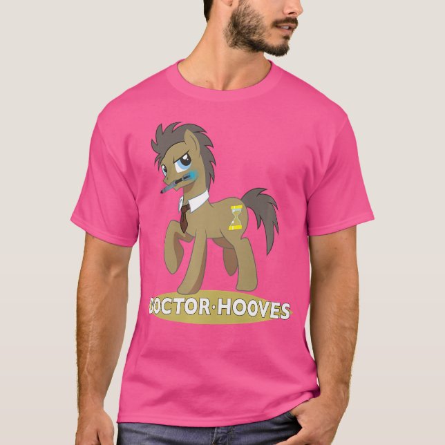 Min lilla Vänskap är Magic Doktor Hooves L. T Shirt (Framsida)