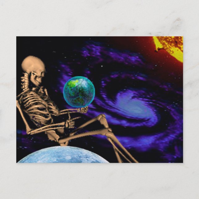 Min lilla värld vykort (Framsida)