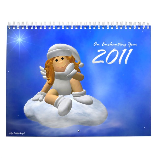 Min lite ängel: Förtrollande kalender 2011 (Omslag)